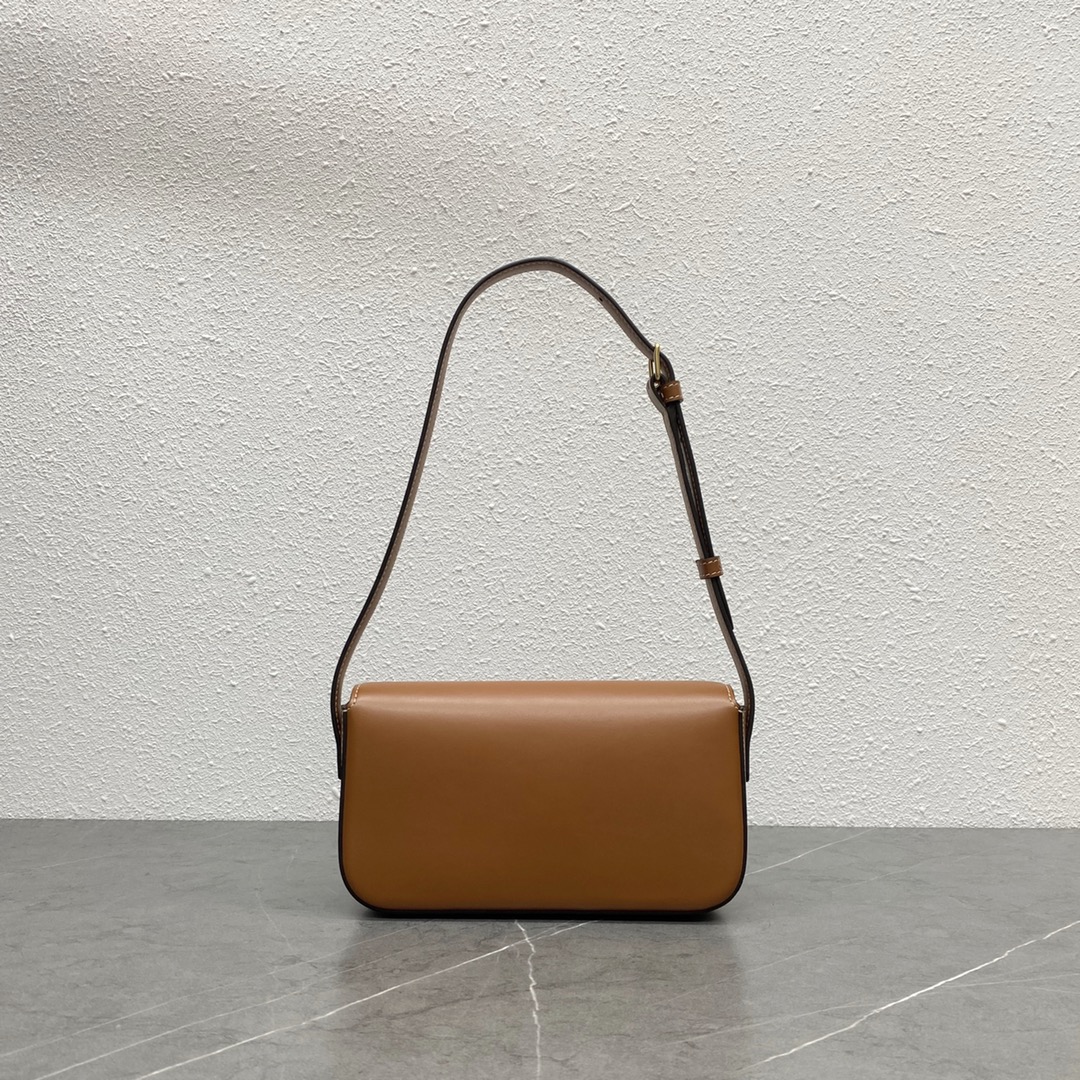 Celine Shoulder Bag Claude In Natural Calfskin Tan 194143